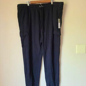 Goodfellow & Co Men's Ultra Soft Fleece Jogger Pants -  Size XXL, Black